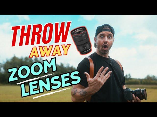 Throw your zoom lens away for wedding photography