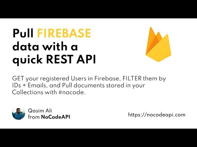 Pull Firebase data with a quick REST API