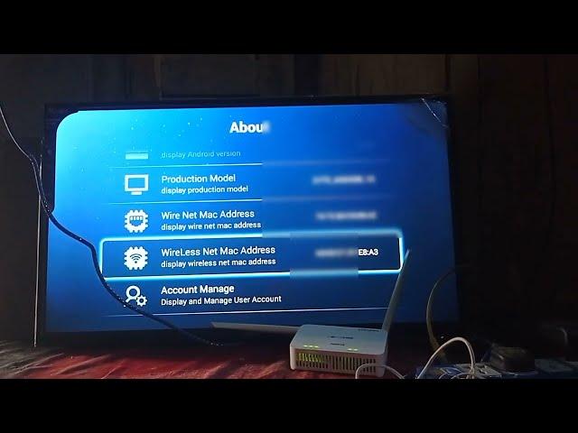 smart led tv me wifi kaise connect | how to connect wifi on tv | mac address |