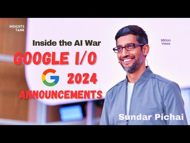 Inside the AI War | Google I/O 2024 Announcements Supercut #google #ai #googlebard