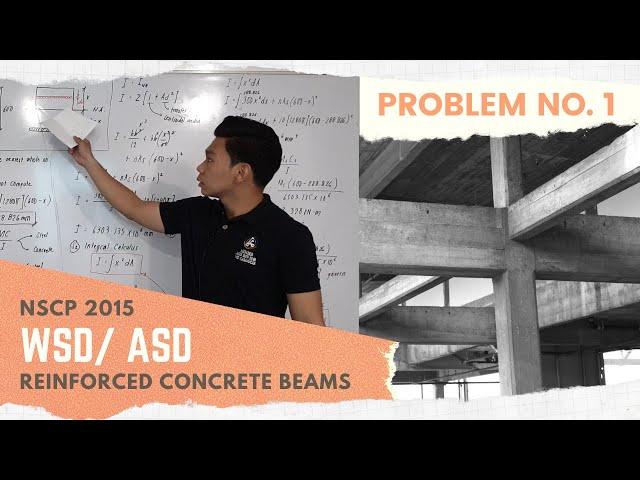 WSD/ ASD Cracked Transformed Stage 2 - Prob. 1 - RC Beams NSCP 2015