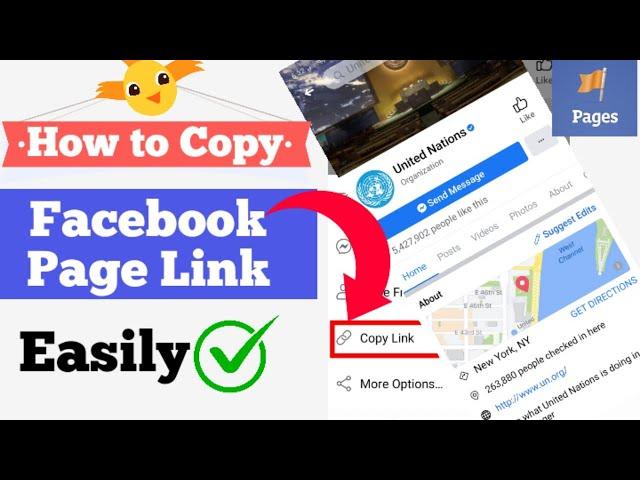 How to Copy Facebook Page Link 2020 Easily || Copy FB Page Link on Mobile || Find Any Fb Page Link