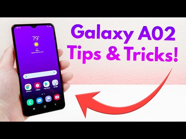 Samsung Galaxy A02 - Tips & Tricks! (Hidden Features)