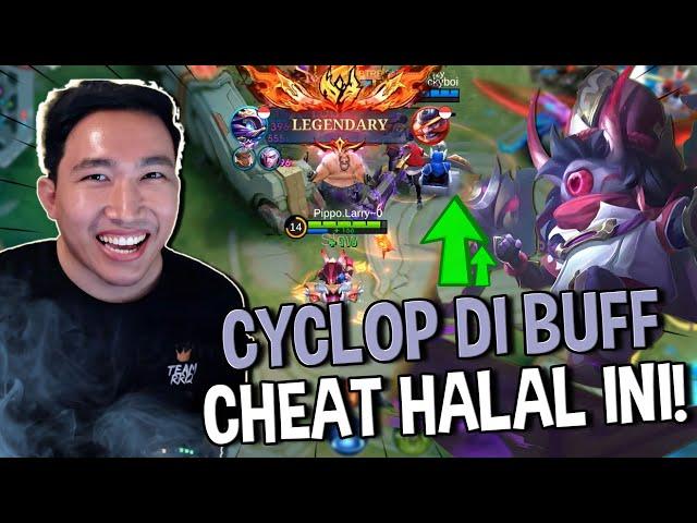 CYCLOPS DI BUFF ULTINYA KAYAK GAK ADA COOLDOWN !!! - Mobile Legends #MLBBIDCreator