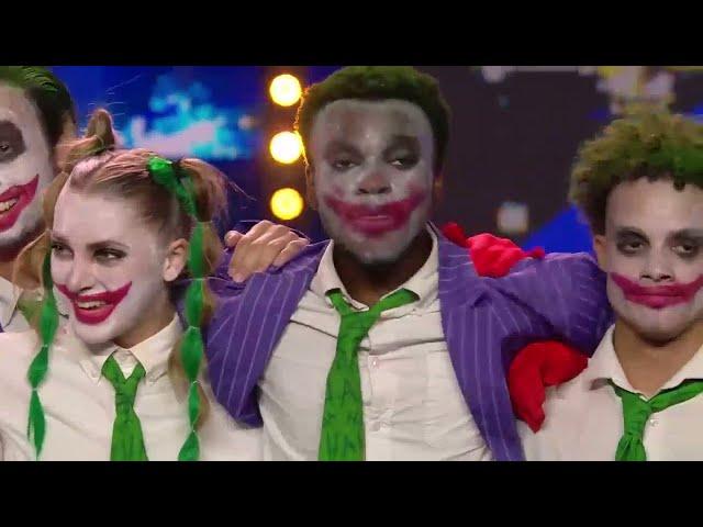 Joker Themed Dance Crew "Mega Unity" Win the Group Golden Buzzer on Spain's Got Talent 2023!