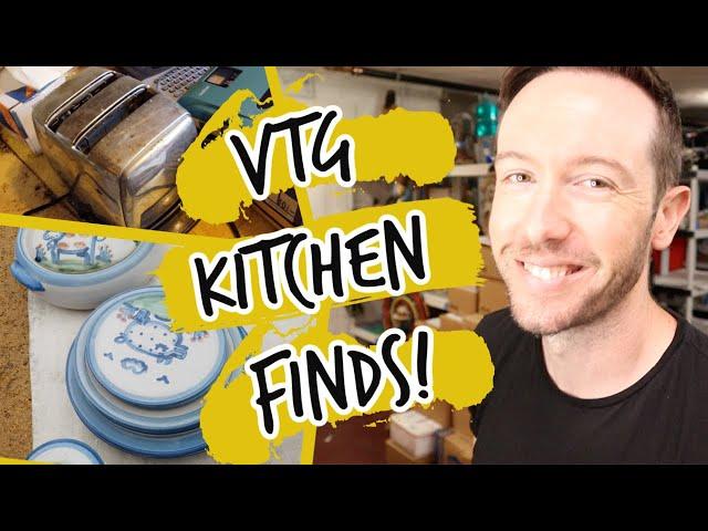 Estate Sale Secrets! Kitchen Items Worth BIG Money! Buying Reselling Flipping Online! Shop With ME!
