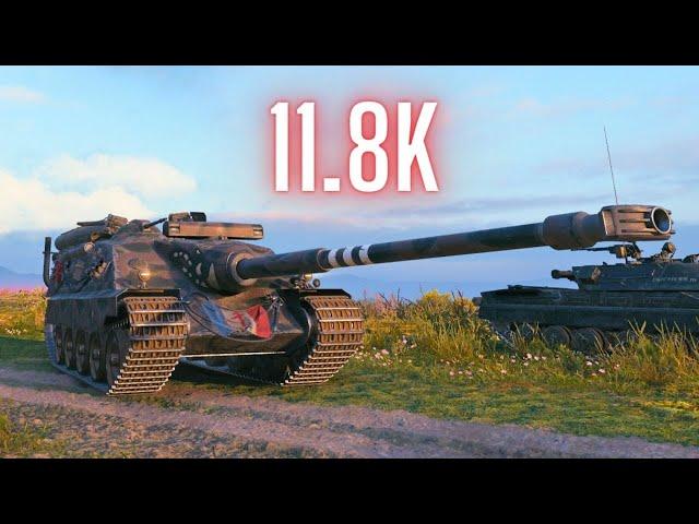 World of Tanks AMX 50 Foch B  11.8K Damage 8 Kills & AMX 50 Foch  11K Damage