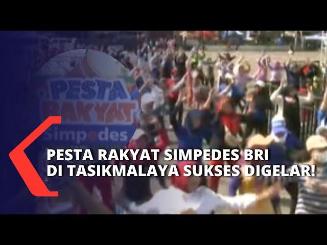 Beri Literasi Digital & Dampingi UMKM, Pesta Rakyat Simpedes BRI di Tasikmalaya Sukses Digelar