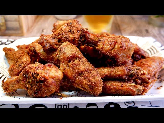 Everyone Who Tried, Loved It! Chinese Szechuan BBQ Crispy Wings 气炸烧烤鸡翅 Airfryer Fried Chicken Recipe