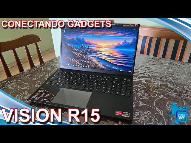 NOTEBOOK VISION R15 - Conectando GADGETS: teclado, mouse, hub, DVD, pendrive, cartão SD e OTG