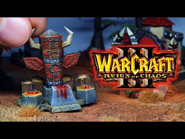 Crafting the Ultimate WarCraft 3 Diorama: Honor, Rage & Pride!