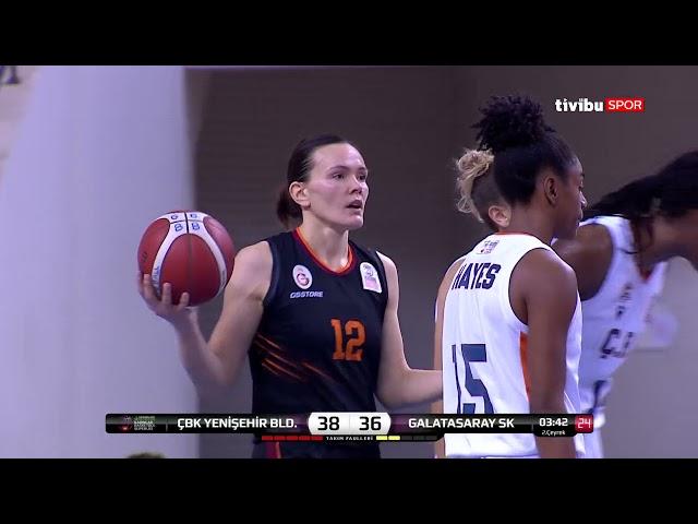 KBSL 4. Hafta Özet | ÇBK Mersin Yenişehir Belediyesi 74-72 Galatasaray