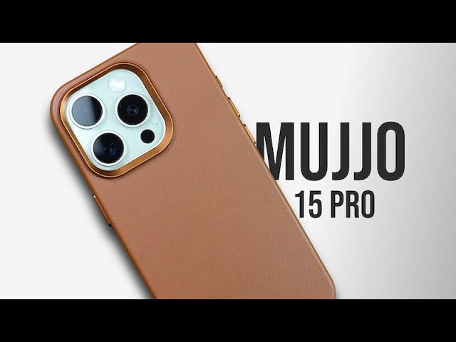 MUJJO Full Leather Case | iPhone 15 Pro