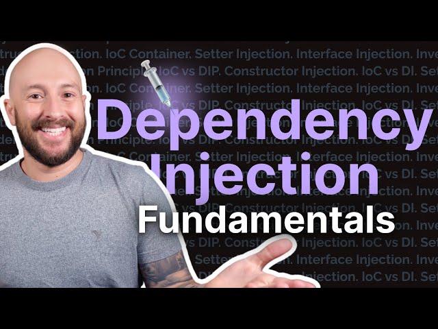 Dependency injection fundamentals in C# - DI vs IoC vs DIP