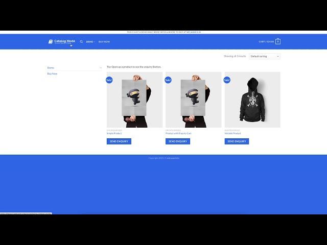 How to Hide Prices & Add to Cart + Enquiry in WooCommerce