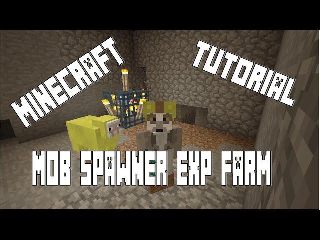 Skeleton/Zombie Spawner Experience Farm Tutorial (Minecraft Console Xbox/PS3/PS4)