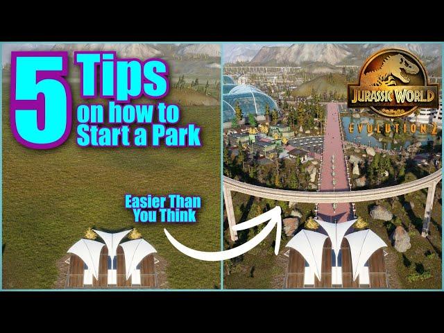 5 Tips on how to Start a Park in JWE2!