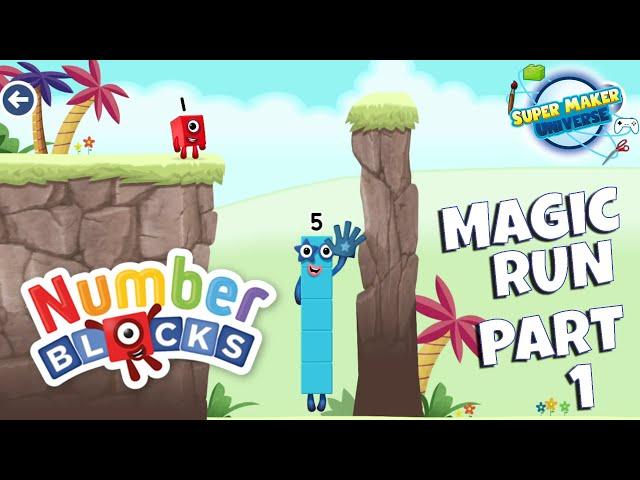 Numberblock Number Magic Run part 1 - Go Explore App