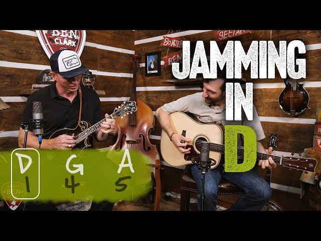 Learn to Jam in D on the Mandolin! You CAN do it!