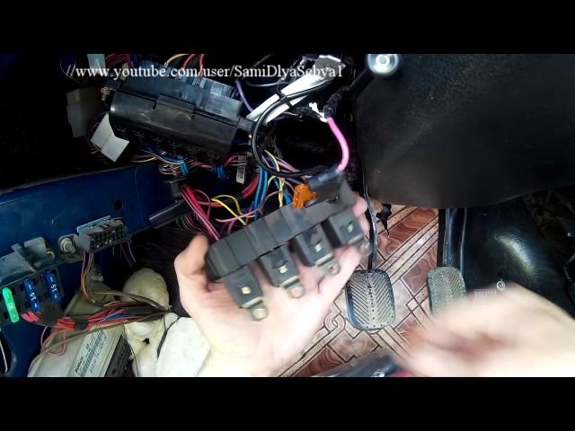 Cooling Fan  Not Working. Relay. Diagnostics. How To Replace Relay. Radiator Fan. Car Lada Niva 4x4