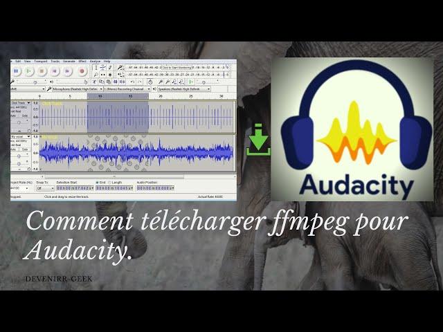 comment installer ffmpeg pour audacity