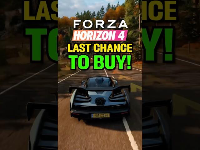 This is Your LAST CHANCE To Get Forza Horizon 4…