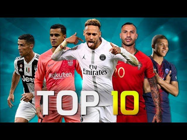 Top 10 Skillful Players in Football 2018 (HD)
