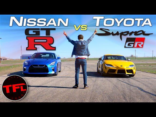 Supra vs. GT-R: Which Of These Two JDM Legends Is Today's QUICKEST Sports Car?