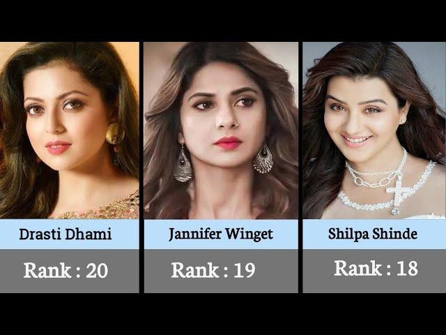 Top 20 Most Beautiful Indian TV Drama Actress In 2024 || Indian TV Serial Actress