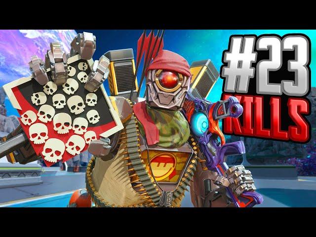 Pathfinder 23 KILLS and 6K Damage Apex Legends Gameplay Season 21