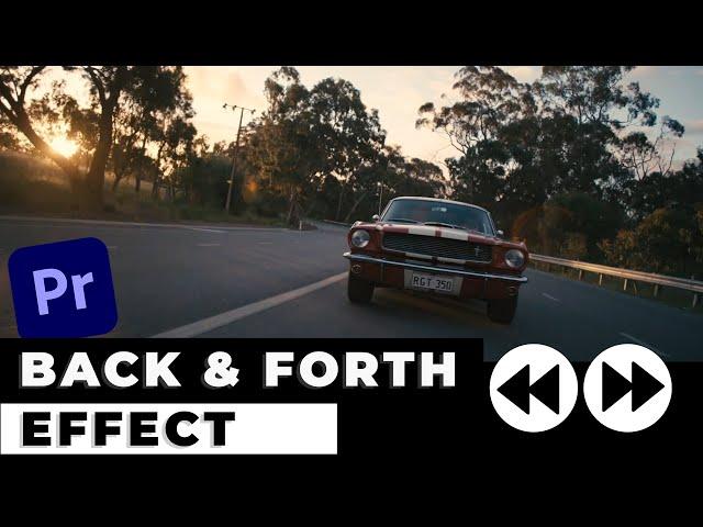 Back and Forth Effect in Premiere Pro | REVERSE a Clip like a Pro