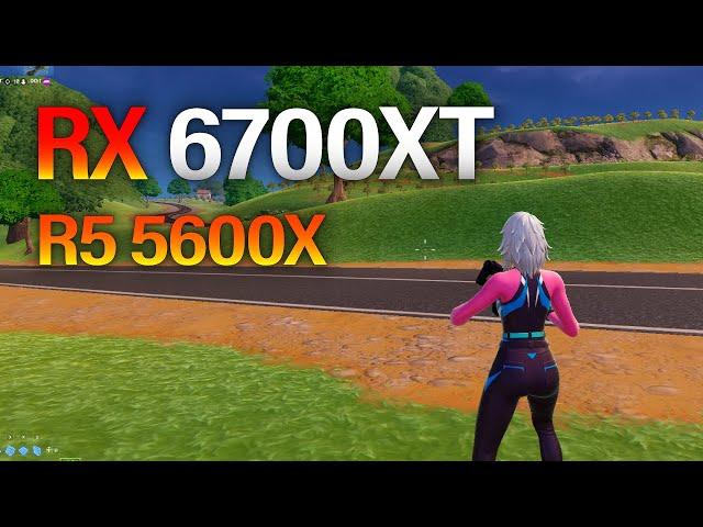 RX 6700 XT Fortnite | Ryzen 5 5600X + RX 6700 XT