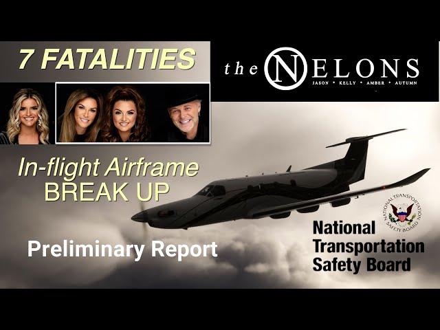 The Nelons Airplane Crash | NTSB Preliminary Report | In-Flight Breakup | Simulator Reenactment