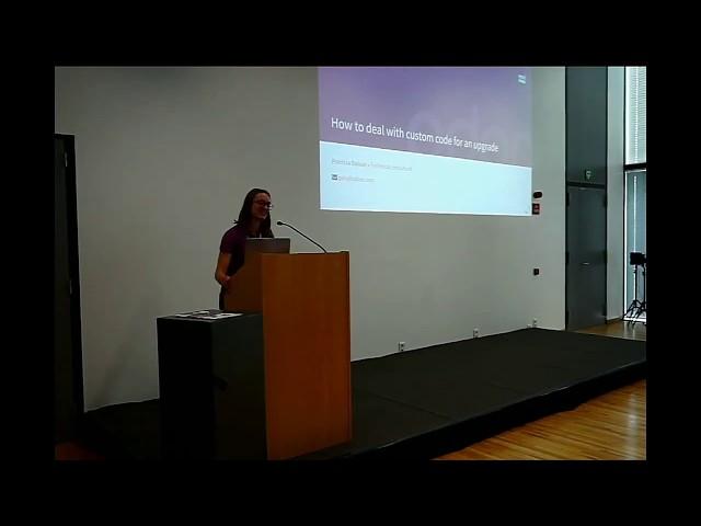 How to Deal with Custom Code for an Upgrade