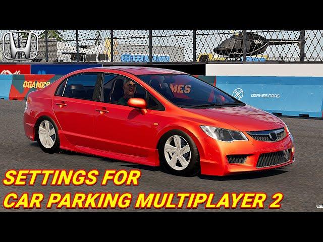 HOW TO BE CHAMPION IN DRAG RACE WITH HONDA CIVIC FD || CAR PARKING MULTIPLAYER 2