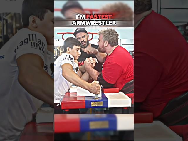 The fastest Armwrestler in the world  #armwrestling #akimbo #viral #shorts