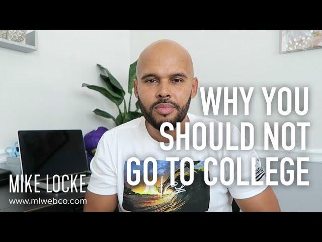 Why You Should NOT Go To College (for UI, UX, Front-End Dev & Tech)