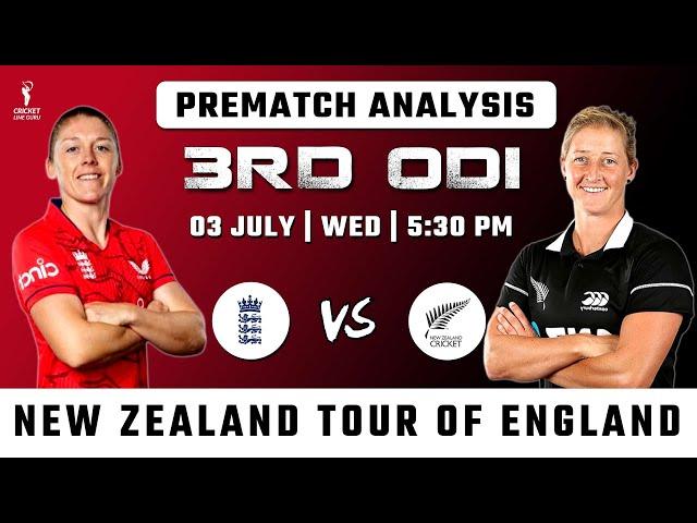 England W vs New Zealand W 3rd ODI Match Prediction | ENG vs NZ Playing 11, Who Will Win?