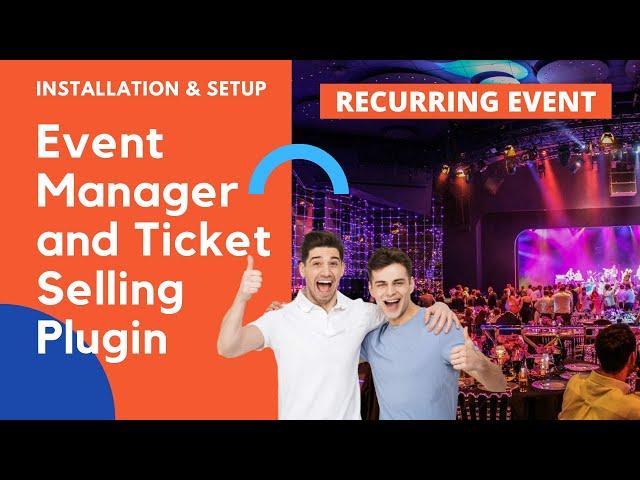 Recurring Event Addon by Event Manager and Ticket selling plugin - MagePeople