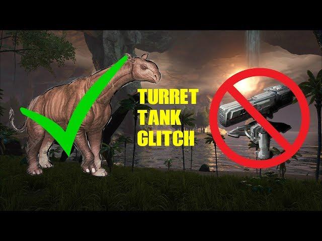 | PARACER TURRET TANK GLITCH | ARK SURVIVAL EVOLVED | GLITCHES |