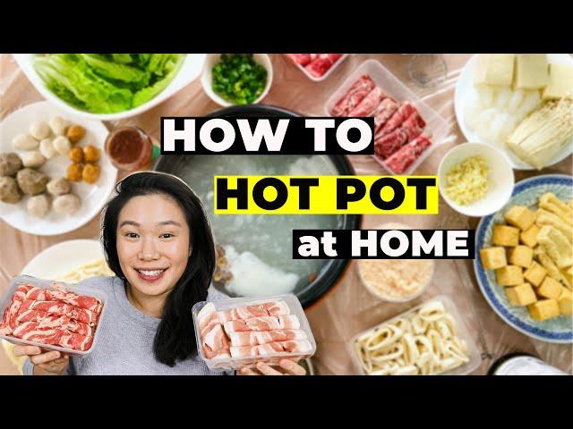 How To Make Hot Pot at Home: Hot Pot Recipe & Ingredients (Easy Dinner Ideas!)