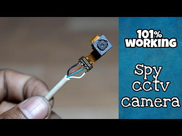 How To Make Spy Cctv Camera At Home