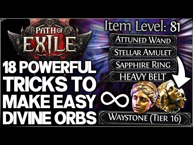 Path of Exile 2 - Stop Leaving Divine Orbs On The Floor - Best Easy White Gear Currency Farm Guide!