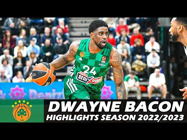 Dwayne BACON • Highlights Season 2022/2023 • Panathinaikos BC