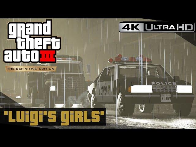 GTA 3 Definitive Edition - Intro & Mission #1 - Luigi's Girls [4K UHD] PC