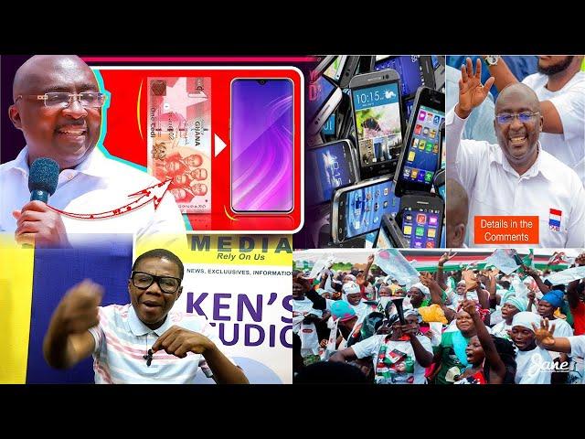 Break!! Bawumia' makes U-turn  promise on mobile phones promise