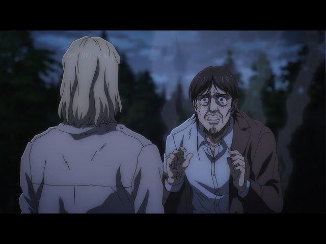 Grisha's Shocked Seeing Old Zeke & Begs Him To Stop Eren