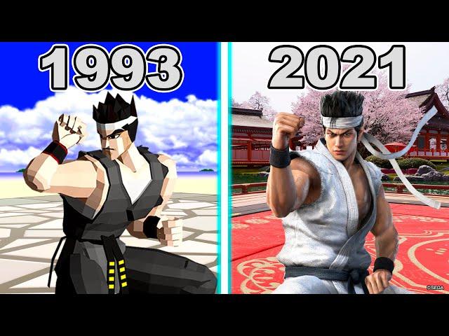 Virtua Fighter Game Evolution (1993 - 2021)