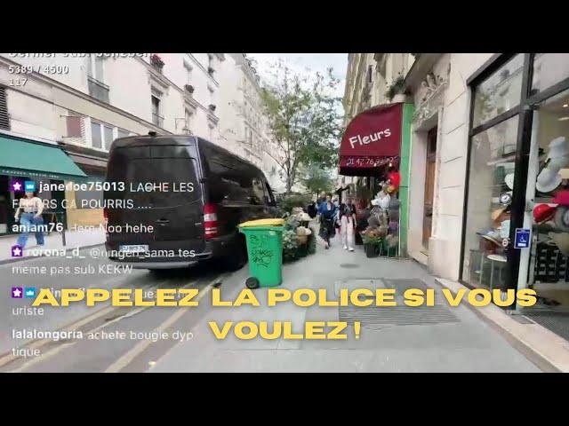 Pape San agressé par des fleuristes à Paris