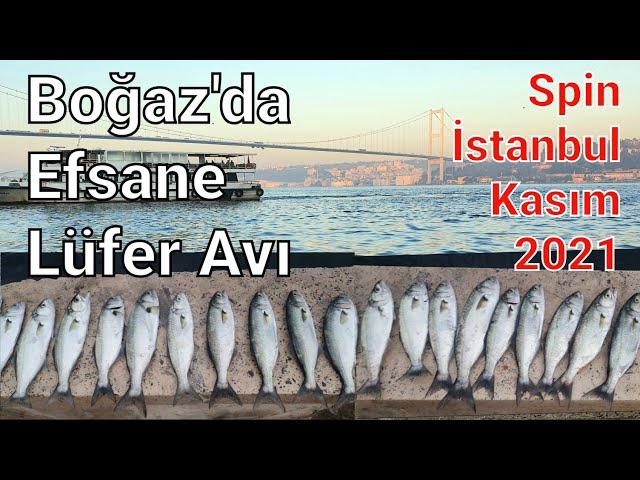 Efsane Lüfer Avı (HD) - Spin ile Balık Avı - İstanbul Boğazı - Kasım 2021